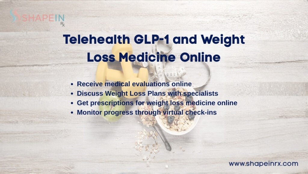 Telehealth GLP-1 and Weight Loss Medicine Online