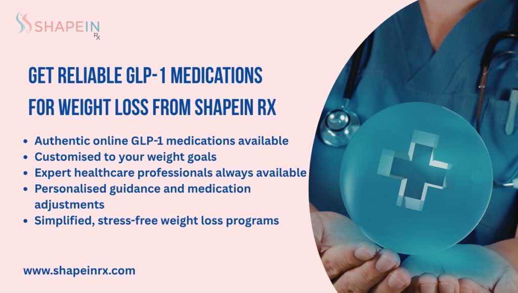 Get Reliable GLP-1 Medications for Weight Loss from ShapeIn RX Get Reliable GLP-1 Medications for Weight Loss from ShapeIn RX