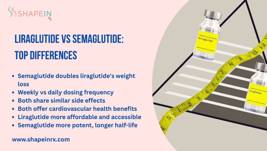 Liraglutide vs Semaglutide Top Differences Liraglutide vs Semaglutide Top Differences