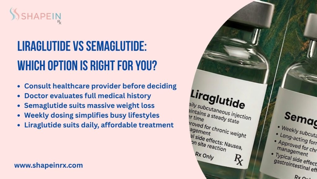 Liraglutide vs Semaglutide Which Option is Right for You Liraglutide vs Semaglutide Which Option is Right for You