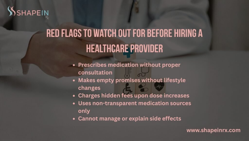Red Flags to Watch Out for Before Hiring a Healthcare Provider