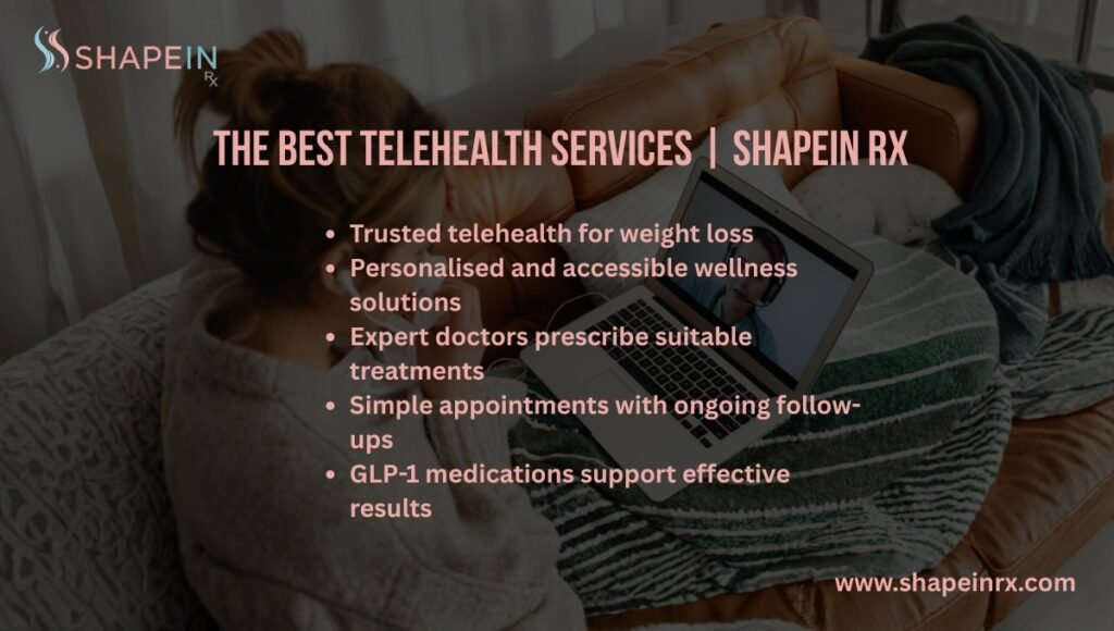 The Best Telehealth doctor appointment Services  ShapeIn RX