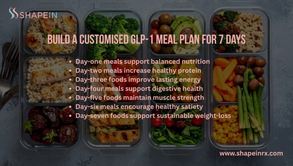Build a Customised GLP-1 Meal Plan for 7 Days Build a Customised GLP-1 Meal Plan for 7 Days