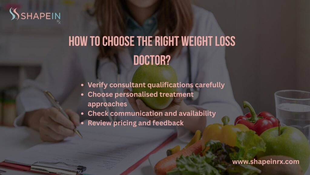 How to Choose the Right Weight Loss Doctor