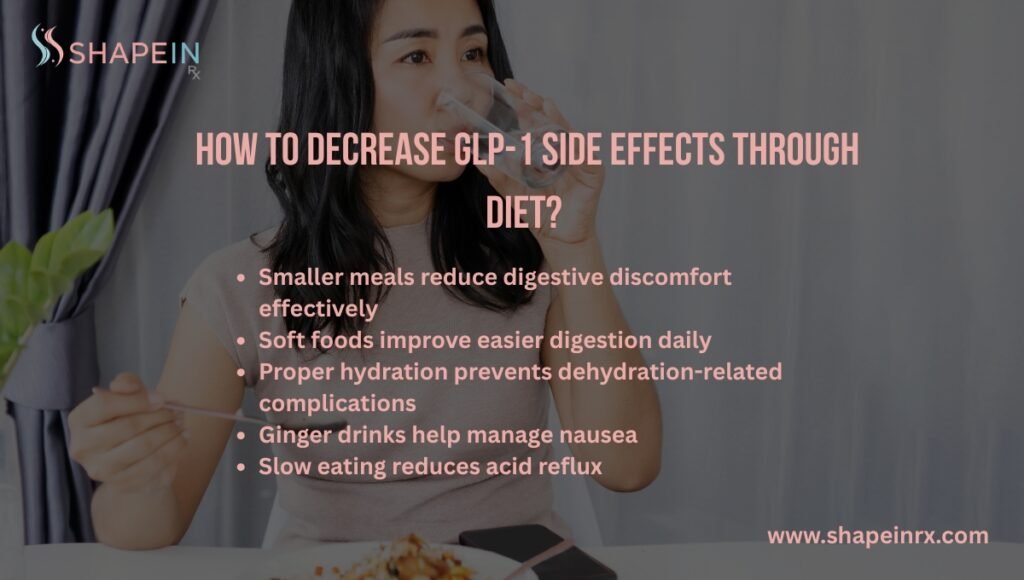 How to Decrease GLP-1 Side Effects Through Diet How to Decrease GLP-1 Side Effects Through Diet