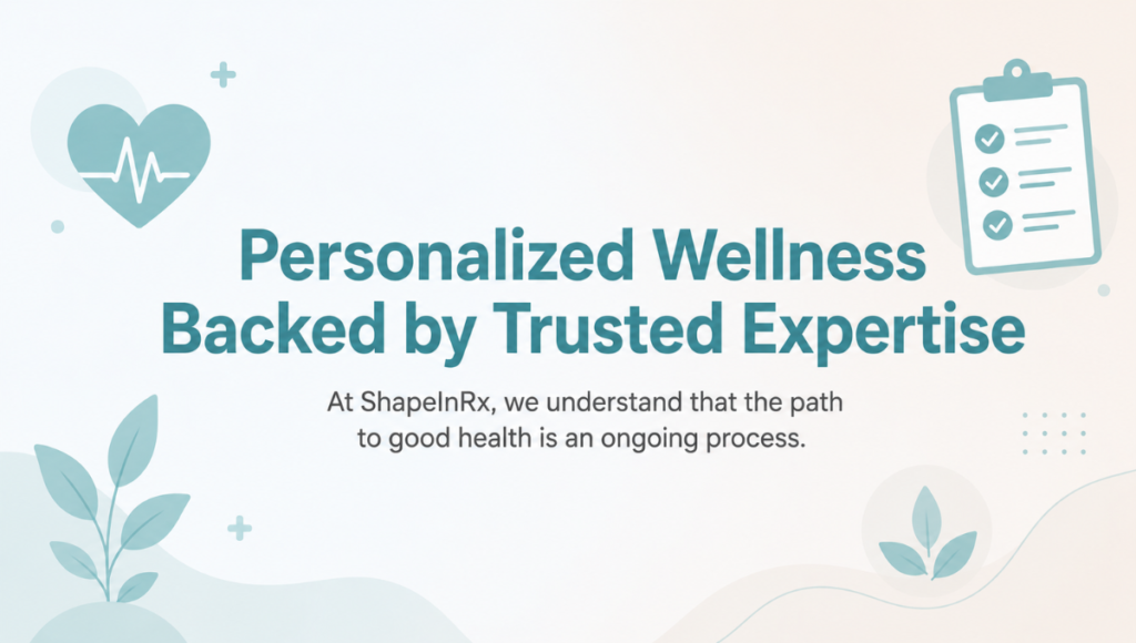 ShapeIn RX- Empowering Better Health with Trust and Expertise