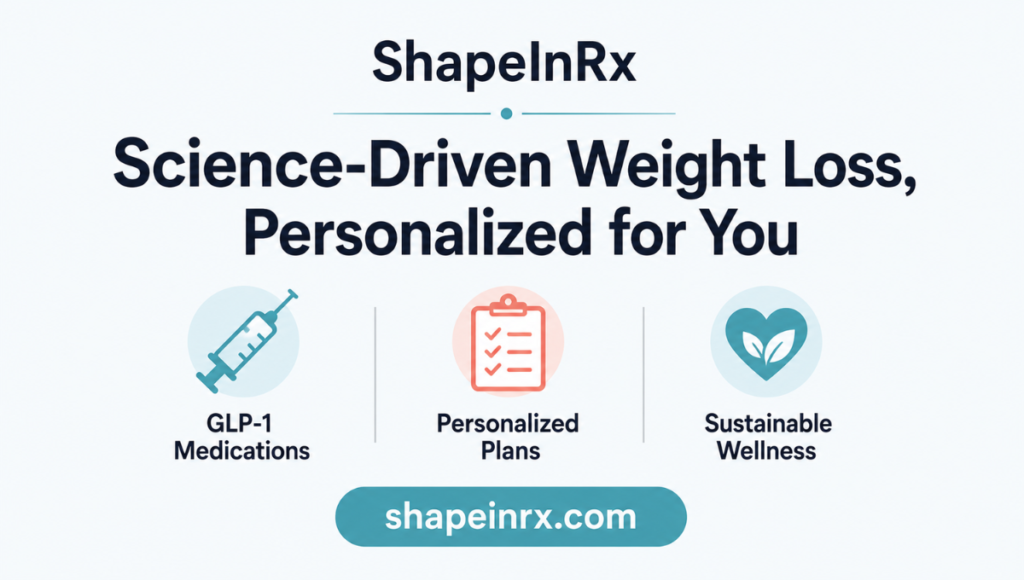 Shapein RX- Personalized, Accessible, and Sustainable Wellness