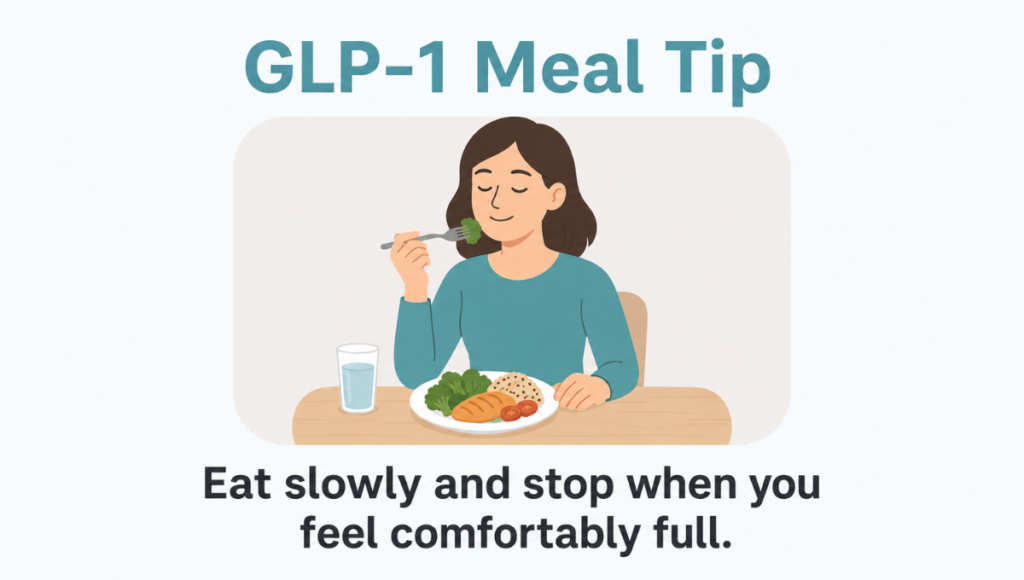 GLP-1 Meal Tip