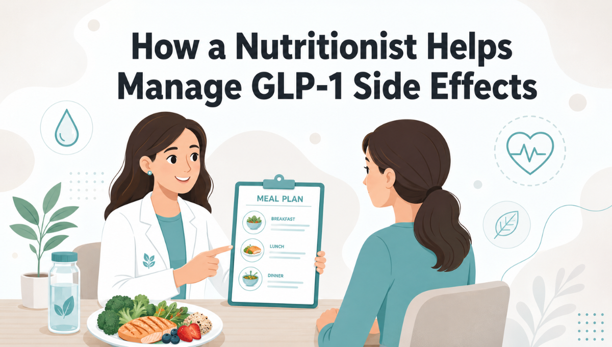 GLP-1 Side Effects? Here’s How a Nutritionist Can Help