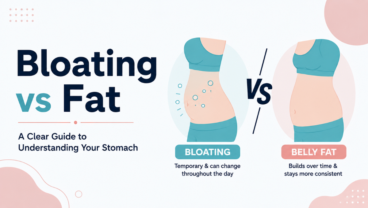 Bloating vs Fat: How to Tell the Difference (And Why It Matters)