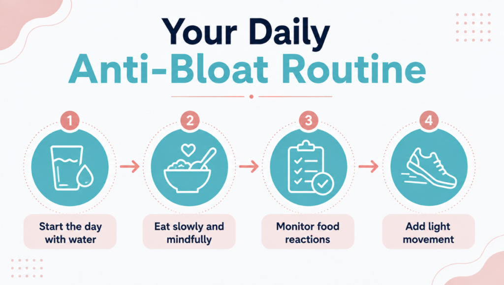 Your Daily Anti-Bloat Routine Your Daily Anti-Bloat Routine
